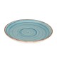 EO AZUL TURQ . DESAYUNO PLATO 15CM