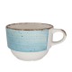 EO AZUL TURQ . MOKA-CAFE TAZA 90CC