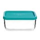 FRIGOVERRE HERMETICO VIDRIO 10X7X5 15CL AZUL