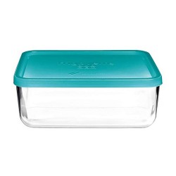 FRIGOVERRE HERMETICO VIDRIO 26X21X9 300CL AZ