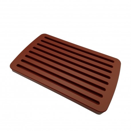 TABLA CORTA-PAN POLIET 40X24X2 MARRON