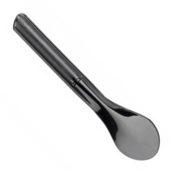 POLICARB ESPATULA HELADO 27CM NEGRA