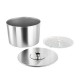CUBITERA TAPA PROF 28X18 10L 59211 INOXIBAR