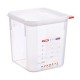 ARA91865 CONTENEDOR CUAD C/TAPA 18L